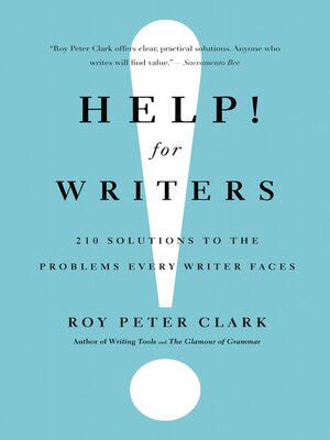 cover image of Help! For Writers